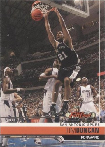 2006-07 Topps Full Court - Tim Duncan #10