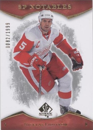 2007-08 SP Authentic - Nicklas Lidstrom #142