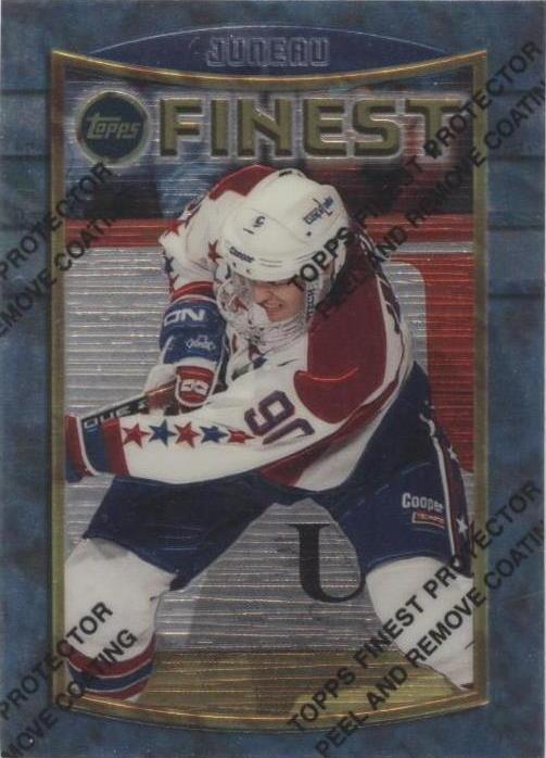 1994-95 Topps Finest - Joe Juneau #93