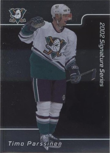 2001-02 In the Game Be A Player Signature Series - Timo Parssinen #224
