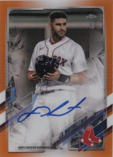 2021 Topps Chrome Ben Baller Edition - J.D. Martinez #BBA-JM