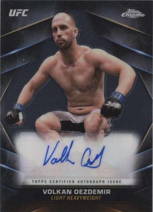 2024 Topps Chrome UFC - Volkan Oezdemir #CVA-VOE