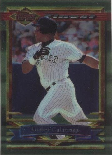1994 Topps Finest - Andres Galarraga #35