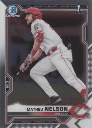 2021 Bowman Draft - Matheu Nelson #BDC-103