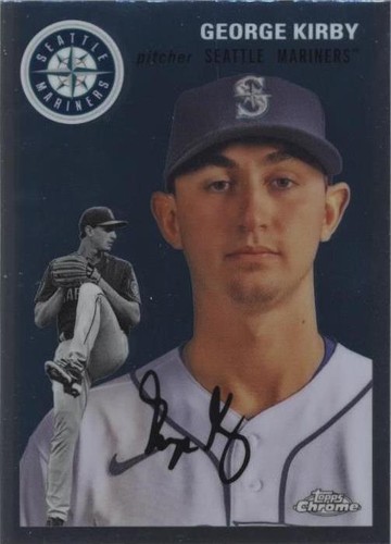 2023 Topps Chrome Platinum Anniversary - George Kirby #348