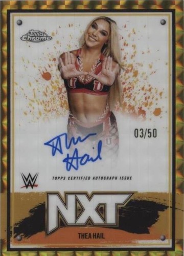 2025 Topps Chrome WWE - Thea Hail #NXT-THL