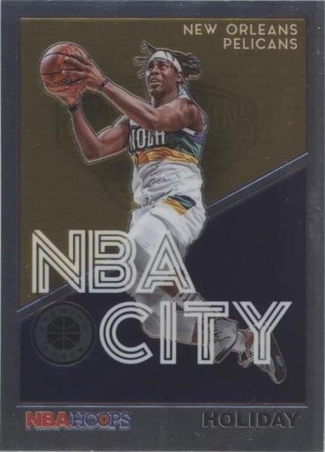 2019-20 Panini NBA Hoops Premium Stock - Jrue Holiday #20