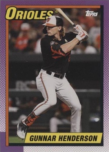 2024 Topps Throwback Thursday #Tbt - Gunnar Henderson #23