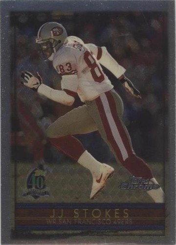 1996 Topps Chrome J.J. Stokes #41