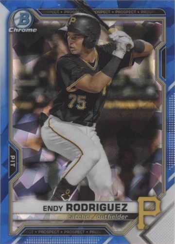 2021 Bowman Chrome Draft Sapphire Edition - Endy Rodriguez #BDC-168