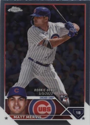 2023 Topps Chrome Update Series - Matt Mervis #USC44