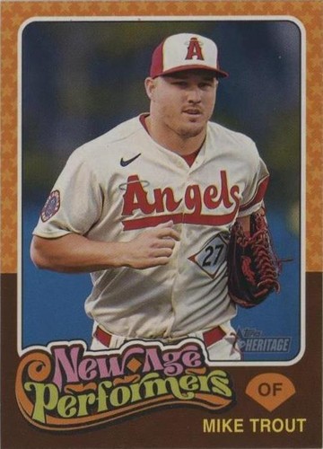2024 Topps Heritage - Mike Trout #NAP-3