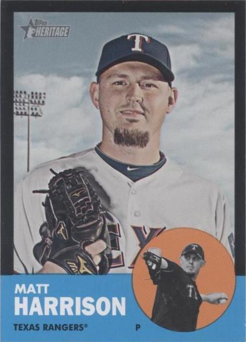 Topps Heritage 2012 - Matt Harrison #HP71