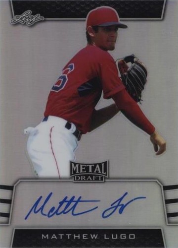 2019 Leaf Metal Draft - Matthew Lugo #BA-ML2