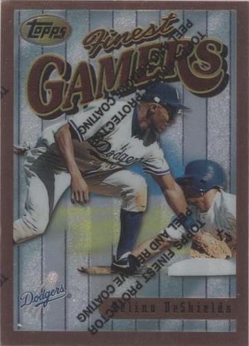 1996 Topps Finest - Delino DeShields #96