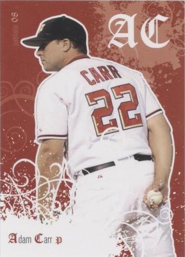 2008 Just Minors Justifiable - Adam Carr #JF-10