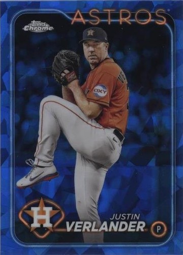 2024 Topps Chrome Sapphire Edition - Justin Verlander #62