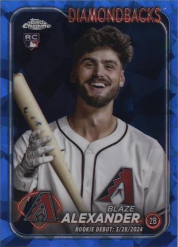 2024 Topps Chrome Update Series Sapphire Edition - Blaze Alexander #USCS265