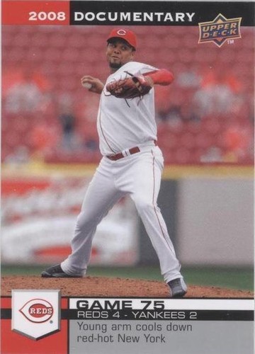 2008 Upper Deck Documentary - Francisco Cordero #2175