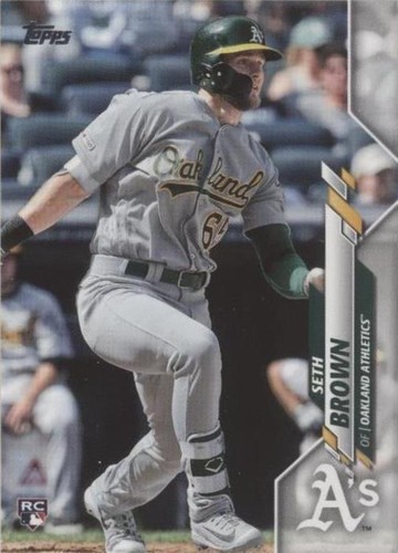 ハンクブラウン Seth Brown 2020 Topps Series 1 Rainbow #123 Oakland