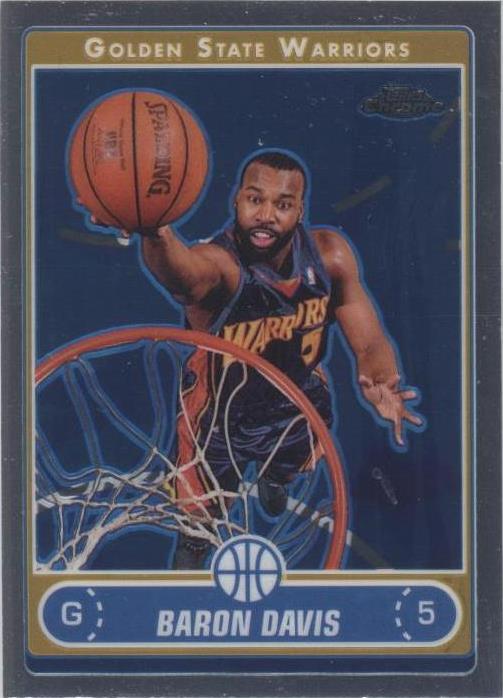 2006-07 Topps Chrome - Baron Davis #33
