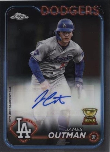 2024 Topps Chrome Update Series - James Outman #AC-JOU