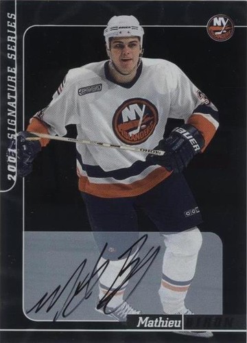 2000-01 In the Game Be A Player Signature Series - Mathieu Biron #50