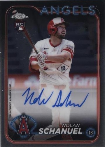 2024 Topps Chrome Update Series - Nolan Schanuel #AC-NS