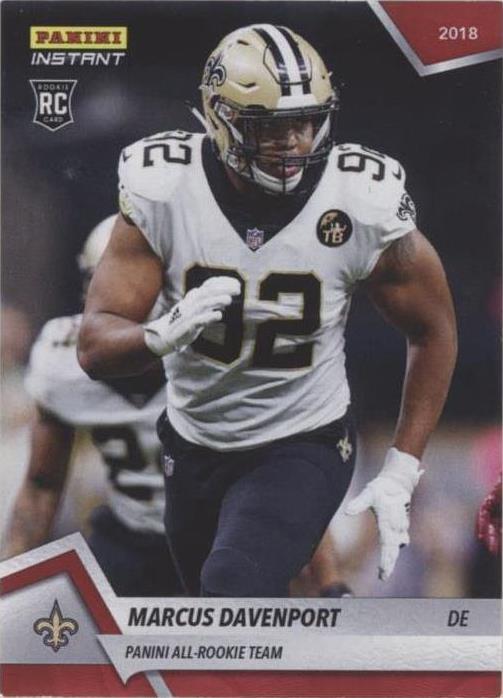 2018 Panini Instant NFL Marcus Davenport #13