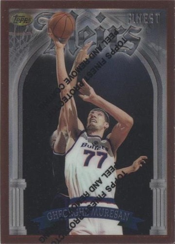 1996-97 Topps Finest - Gheorghe Muresan #175