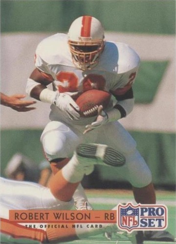 1992 Pro Set Robert Wilson #341