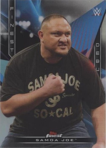 2020 Topps Finest WWE - Samoa Joe #D-5
