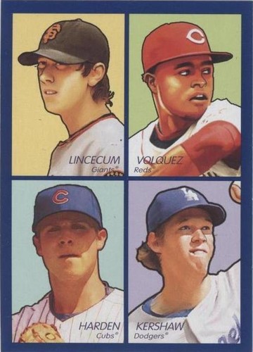 2009 Upper Deck Goudey - Clayton Kershaw Edinson Volquez Rich Harden #35-33