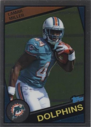 2012 Topps Chrome Lamar Miller #6