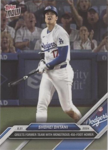 2024 TOPPS NOW SHOHEI OHTANI 大谷翔平 MOST HOME RUNS