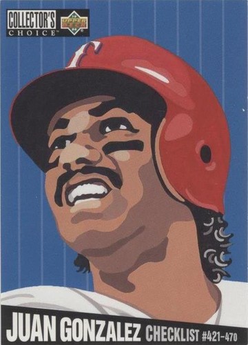 1994 Upper Deck Collector's Choice - Juan González #323