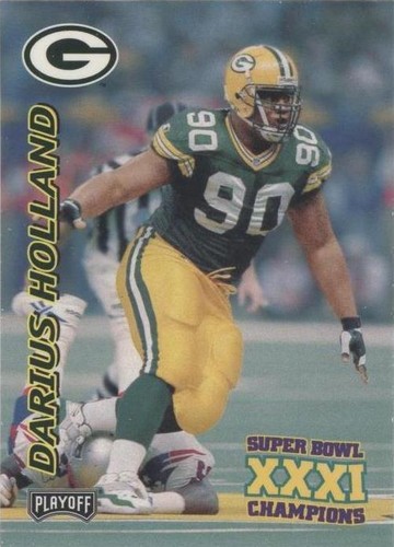 1997 Playoff Green Bay Packers Super Sunday Darius Holland #47