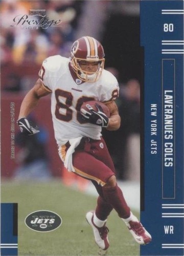 2005 Playoff Prestige Laveranues Coles #142