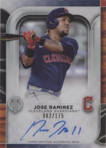 2022 Topps Tribute - Jose Ramirez #TA-JR