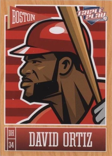 2013 Panini Triple Play - David Ortiz #12
