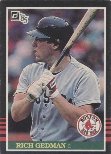 1985 Donruss - Rich Gedman #457