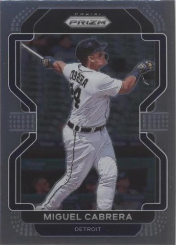 2022 Panini Prizm - Miguel Cabrera #211
