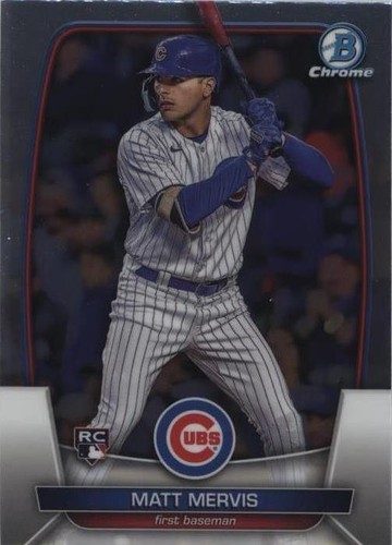 2023 Bowman Chrome - Matt Mervis #65