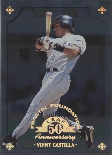 1998 Leaf Fractal Foundation - Vinny Castilla #64