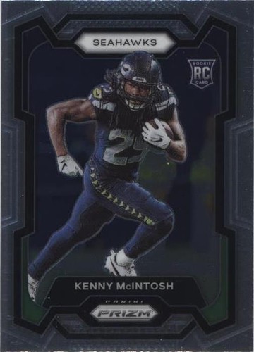 2023 Panini Prizm Kenny McIntosh #339 Rookie Variation Silver