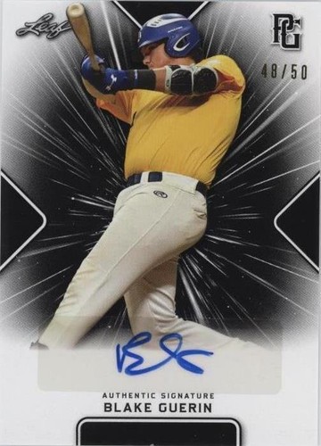 2021 Leaf Perfect Game National Showcase - Blake Guerin #BA-BG2