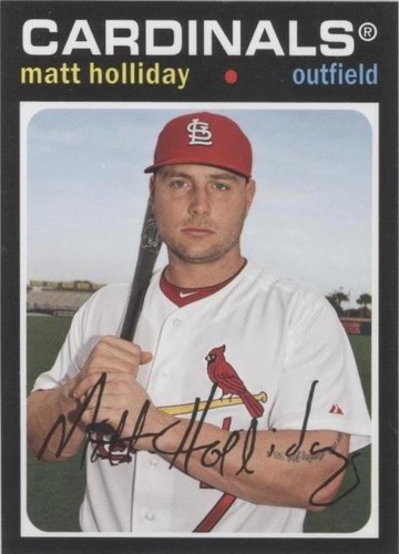 2012 Topps Archives - Matt Holliday #85