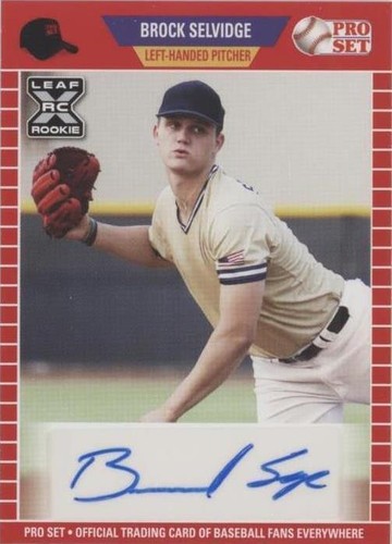 2021 Leaf Pro Set Baseball Blaster - Brock Selvidge #PS-BS1
