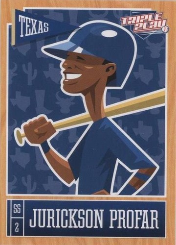 2013 Panini Triple Play - Jurickson Profar #81