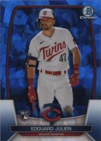 2023 Bowman Chrome Sapphire Edition - Edouard Julien #1